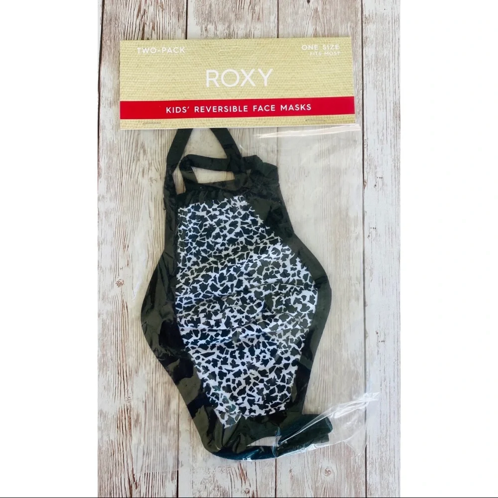 Roxy Girls Face Masks 2PK